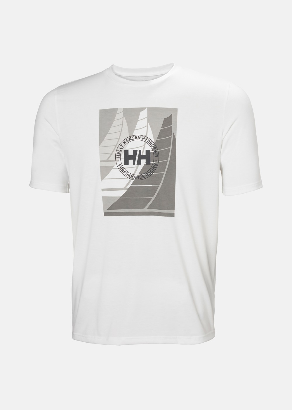 Hp Race Graphic T-Shirt, 002 White, M, T-Shirts | Herr - Kläder - T-shirts | Padelspecialisterna
