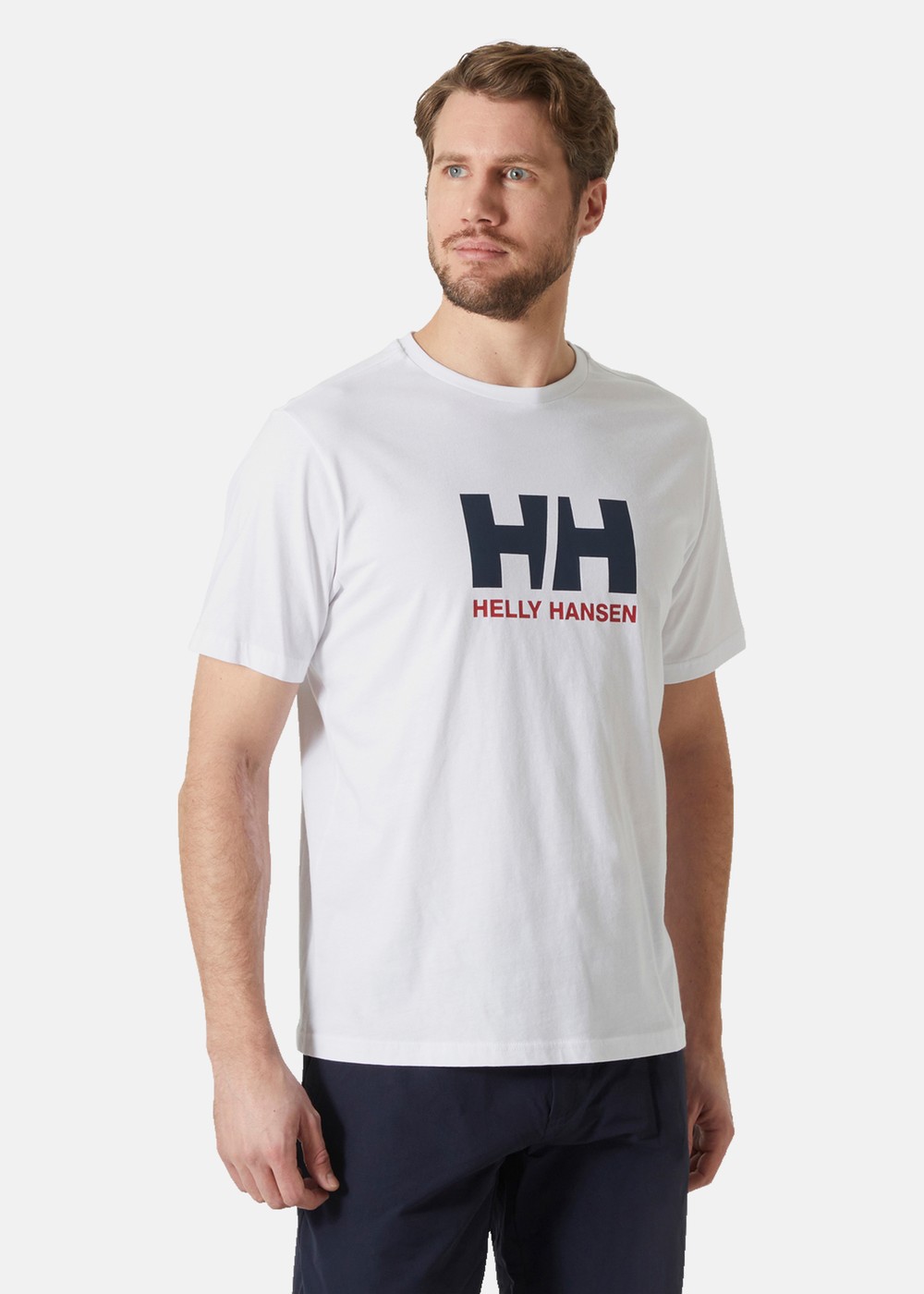 Hh Logo T-Shirt 3.0, 001 White, 2xl, T-Shirts | Herr - Kläder - T-shirts | Padelspecialisterna