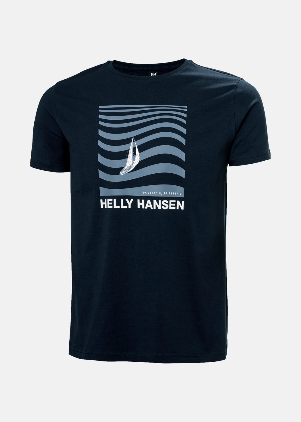 Shoreline T-Shirt 3., 597 Navy, M, T-Shirts | Herr - Kläder - T-shirts | Padelspecialisterna