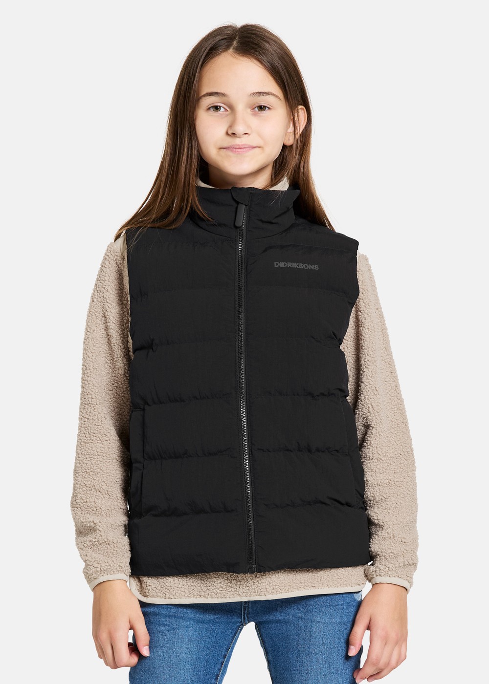 Kilo Kids Vest, Black, 130, Jackor | Junior - Aktivitet - Outdoorkläder - Jackor | Padelspecialisterna