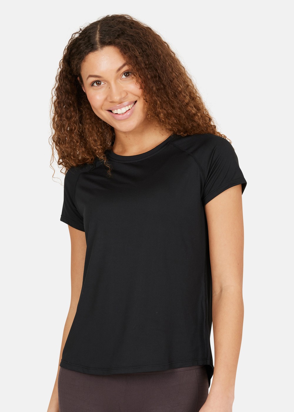 Gaina V2 W S/S Tee, Black, 38, Tränings-T-Shirts | Dam - Aktivitet - Träningskläder - Tränings-t-shirts | Padelspecialisterna