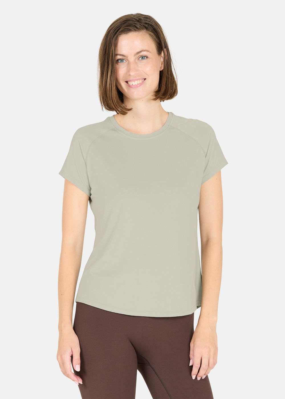 Gaina V2 W S/S Tee, Pigeon, 36, Tränings-T-Shirts | Dam - Aktivitet - Träningskläder - Tränings-t-shirts | Padelspecialisterna