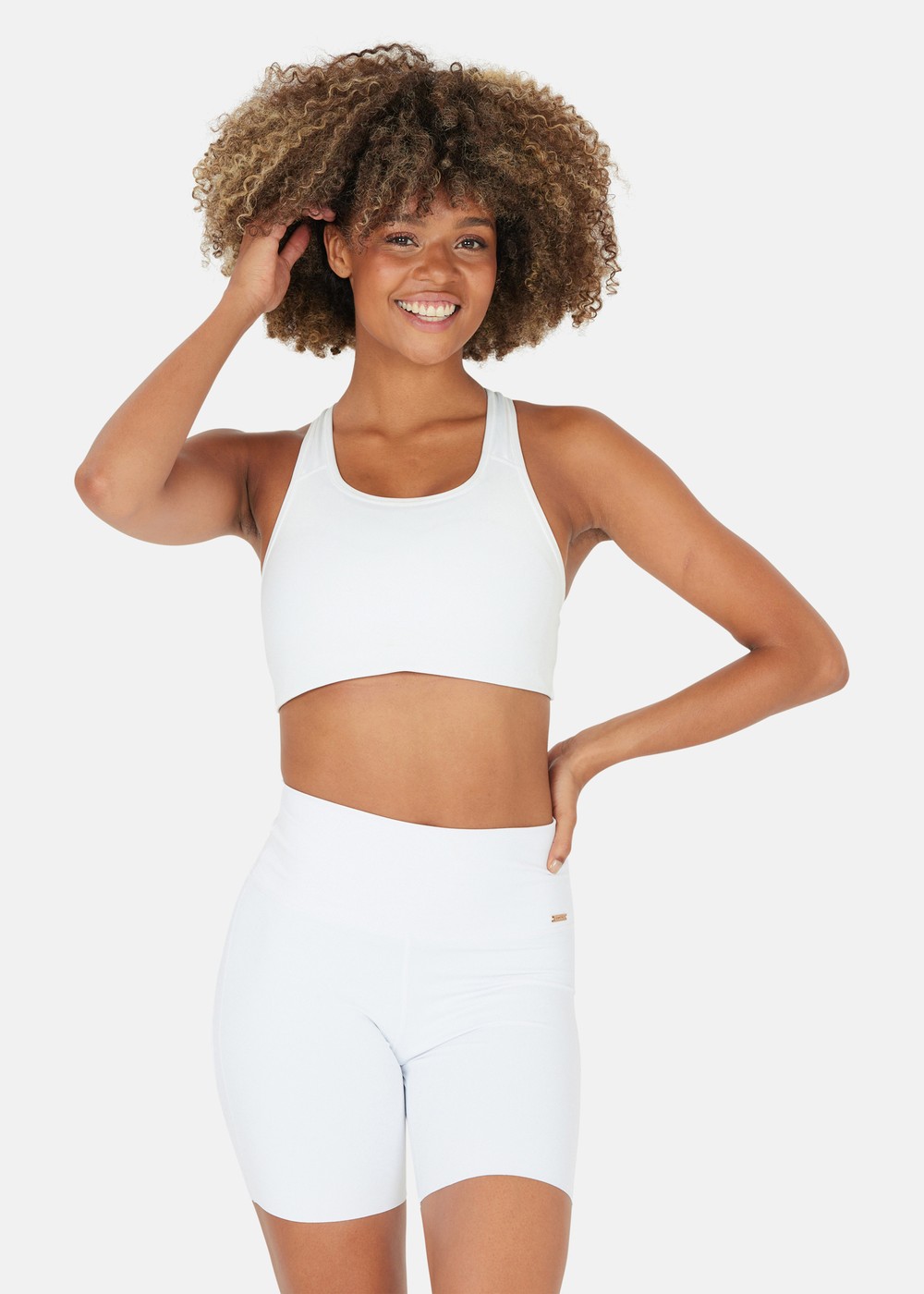 Myolie W Sports Bra, White, S, Sport-Bh | Dam - Aktivitet - Träningskläder - Sport-BH | Padelspecialisterna