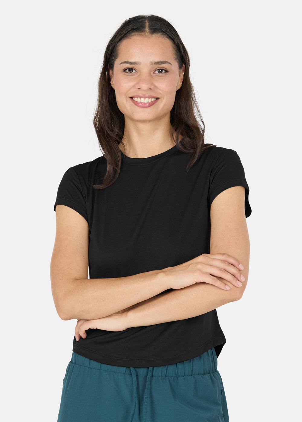 Doja W S/S Tee, Black, 46, T-Shirts | Dam - Kläder - T-shirts | Padelspecialisterna