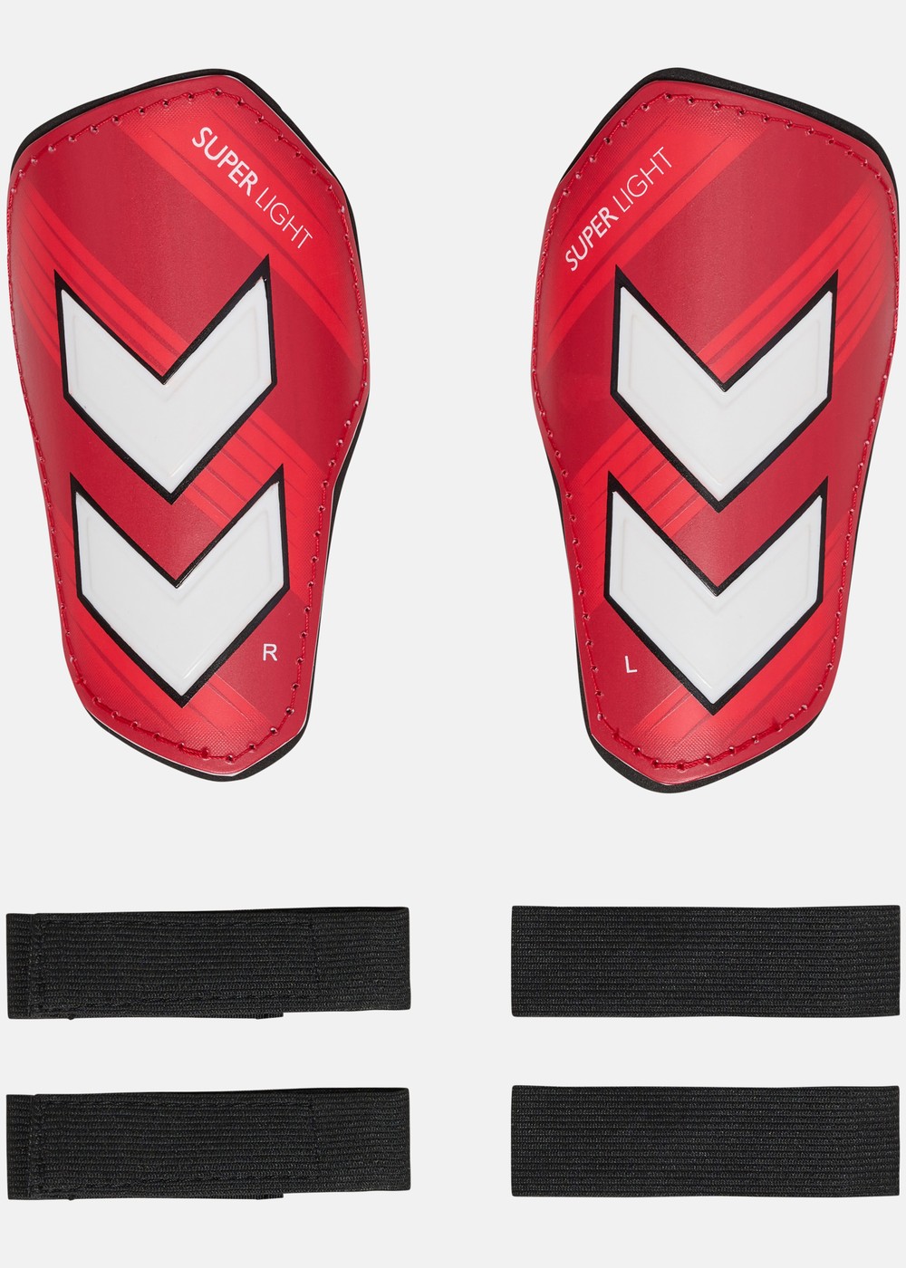 Hmlshin Guards Super Light, Pompeian Red, L, Benskydd Och Tillbehör | Sport & aktivitet - Sporter - Fotboll - Benskydd och tillbehör | Padelspecialisterna
