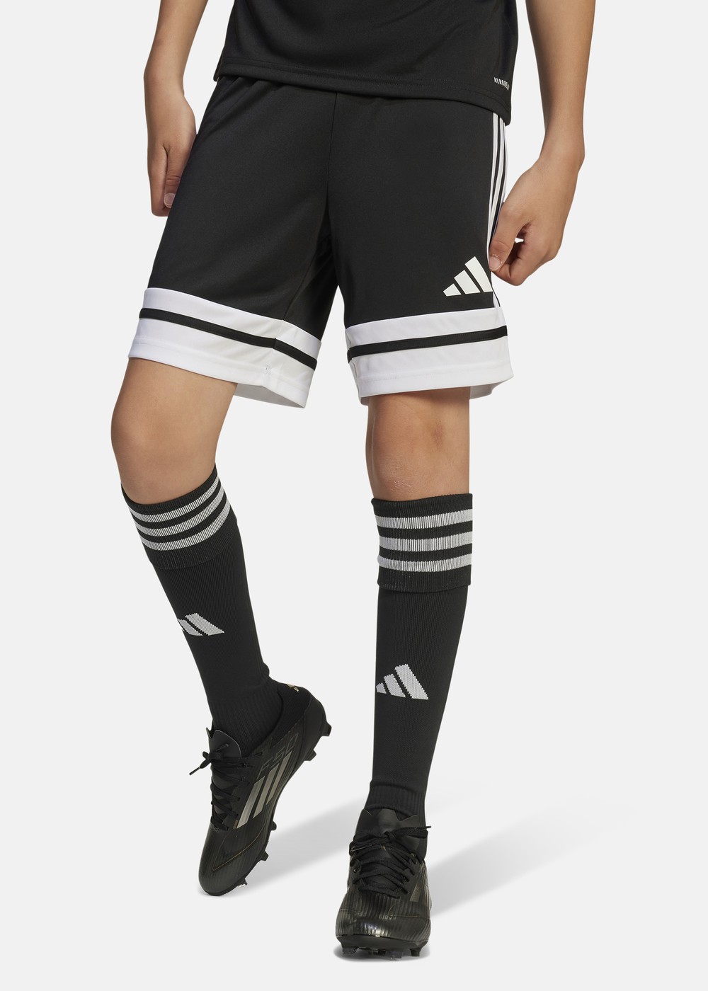 Squa25 Sho Y, Black/White, 164, Shorts | Junior - KlÀder - Shorts | Padelspecialisterna