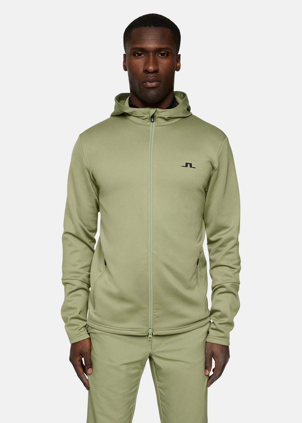 Aerial Full Zip Hood, Oil Green, Xl, Hoodies | Herr - Kläder - Tröjor - Hoodies | Padelspecialisterna