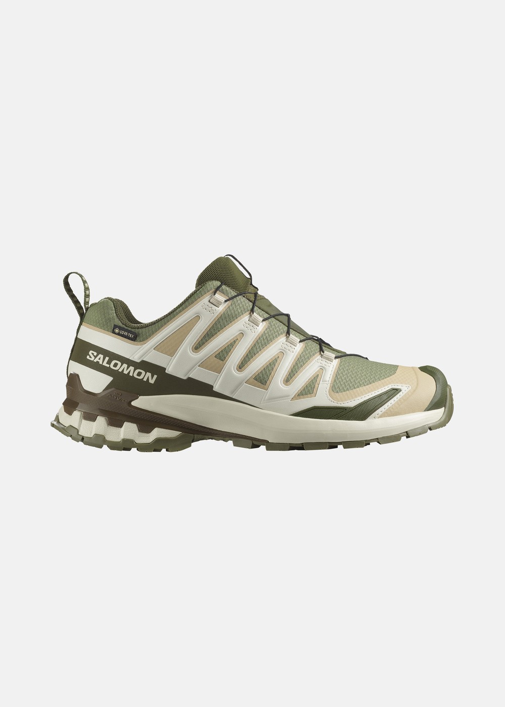 Xa Pro 3d V9 Gore-Tex, Deep Lichen Green / Safari / D, 44 (Uk 9.5), Vandringsskor | Herr - Skor - Vandringsskor | Padelspecialisterna