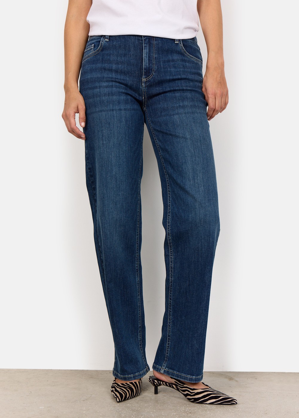 Sc-Kimberly 34-B, Dark Blue Denim, 31, Vardagsbyxor | Dam - Kläder - Byxor - Vardagsbyxor | Padelspecialisterna