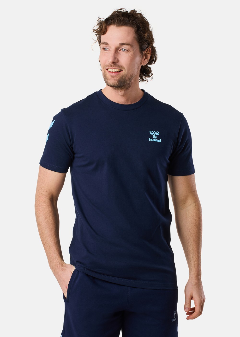 Hmlfuture T-Shirt, Marine, S, T-Shirts | Herr - Kläder - T-shirts | Padelspecialisterna
