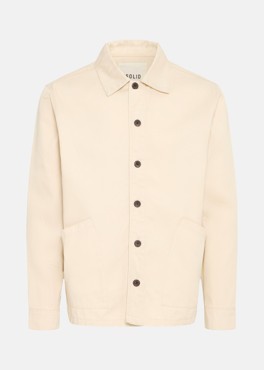 Sdossie Overshirt, Oatmeal, M, Långärmade Skjortor | Herr - Kläder - Skjortor - Långärmade skjortor | Padelspecialisterna