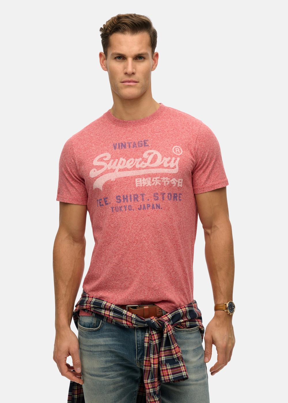 Vl Classic Relaxed Tee, Mid Red Grit, L, T-Shirts | Herr - Kläder - T-shirts | Padelspecialisterna