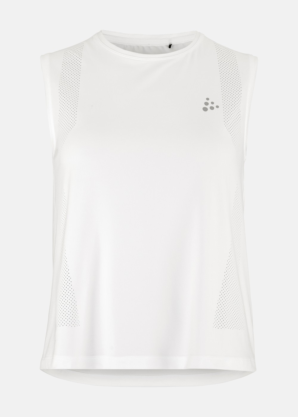 Adv Tone Perforated Tank Top W, White, Xl, Löpar-Linnen | Dam - Aktivitet - Löparkläder - Löpar-linnen | Padelspecialisterna