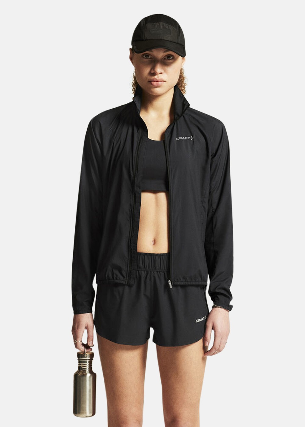 Core Essence Wind Jacket W, Black, Xl, Träningsjackor | Dam - Aktivitet - Träningskläder - Träningsjackor | Padelspecialisterna