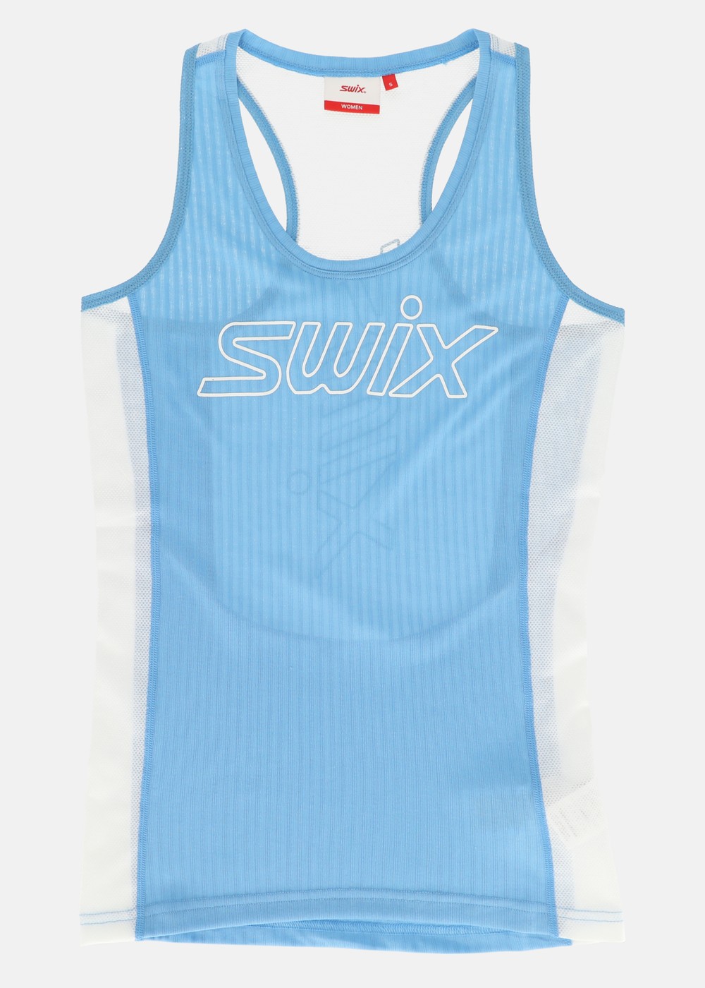 Racex Light Singlet W, Cloud Blue / Bright White, L, Löpar-Linnen | Dam - Aktivitet - Löparkläder - Löpar-linnen | Padelspecialisterna