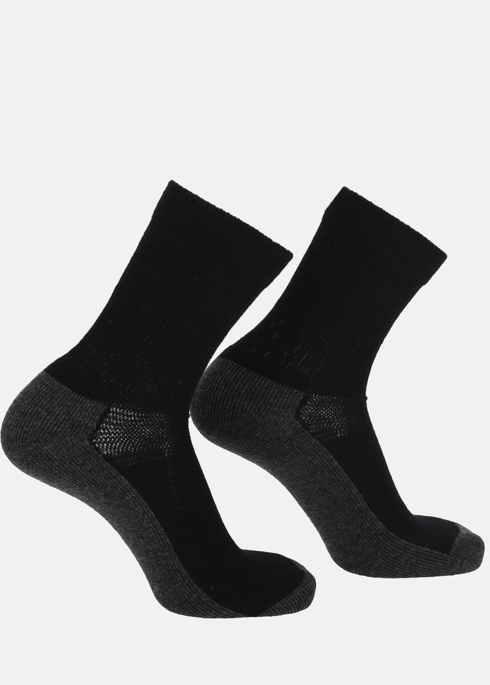 Duved Wool Sock 2-P, Black, 41-45, Träningstillbehör | Herr - Aktivitet - Träningskläder - Träningstillbehör | Padelspecialisterna