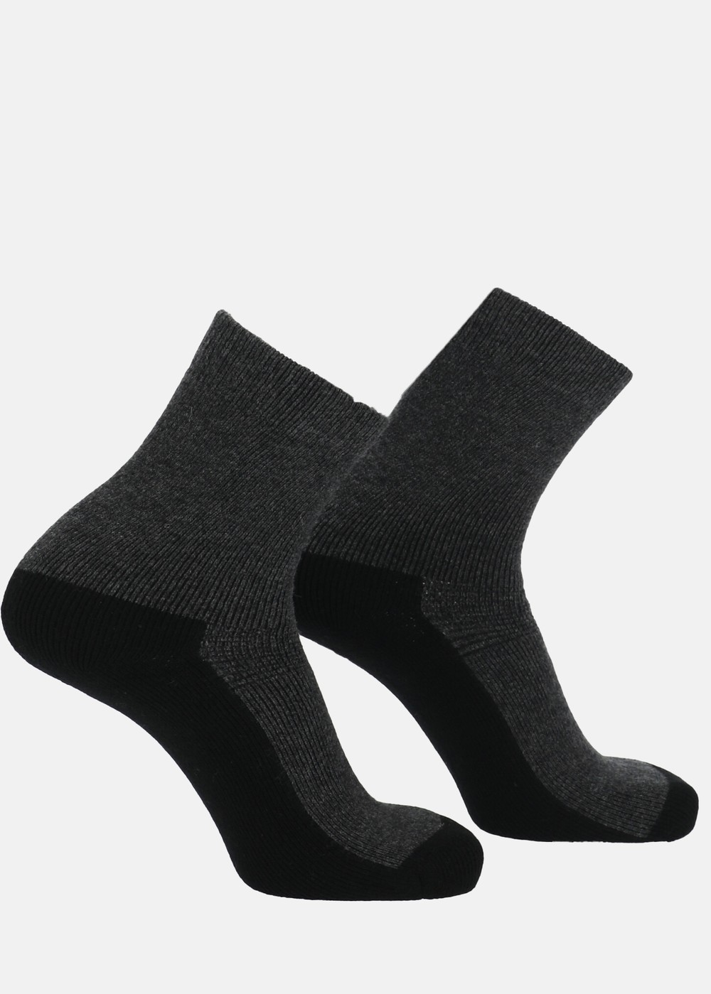 Vemdalen Wool Sock 2-P, Charcoal, 41-45, Träningstillbehör | Herr - Aktivitet - Träningskläder - Träningstillbehör | Padelspecialisterna