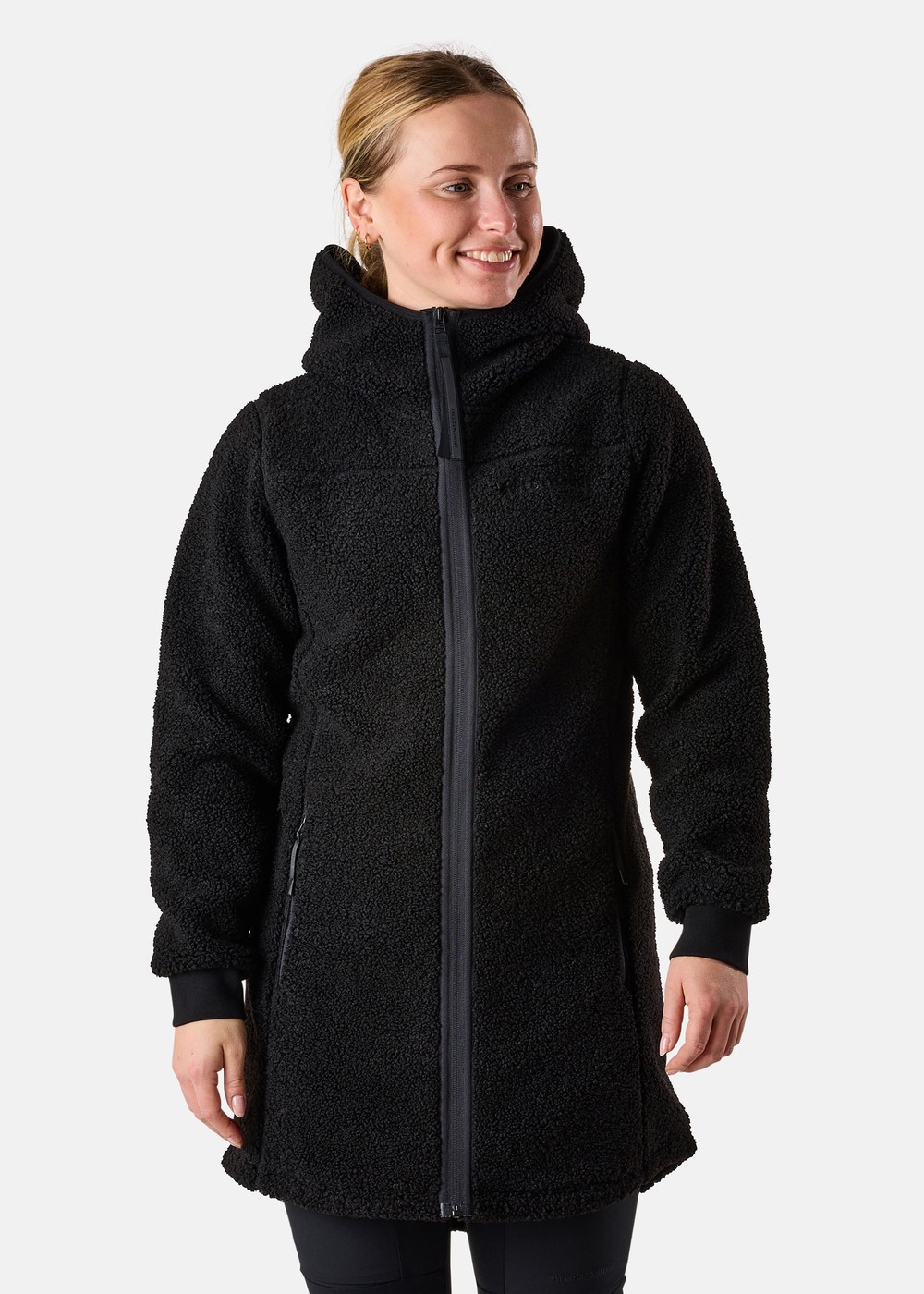 Lofoten Pile Coat W, Black, 46, Fleecetröjor | Dam - Kläder - Tröjor - Fleecetröjor | Padelspecialisterna
