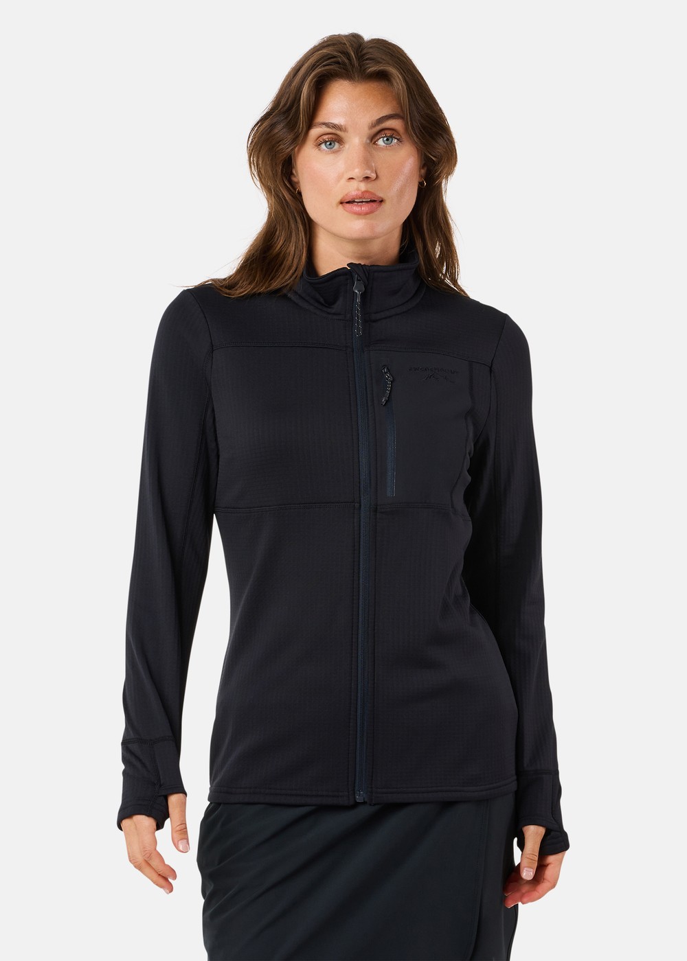 Trondheim Midlayer Full Zip W, Black, 34, Bästsäljare | Dam - Bästsäljare | Padelspecialisterna