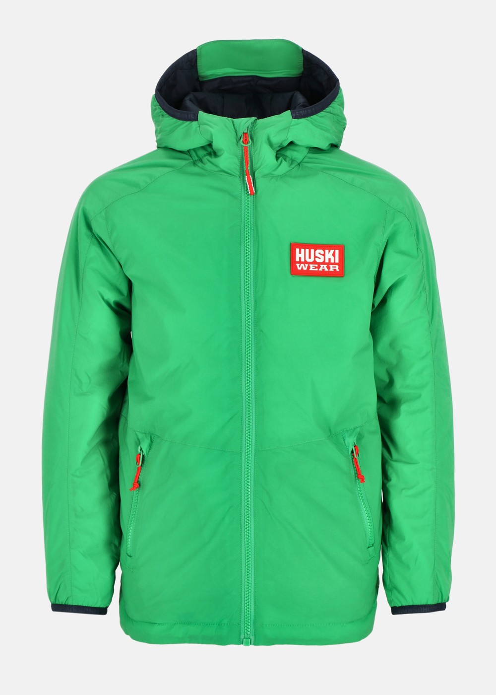 Jr Liner Hood Jacket, Race Green, 170, Jackor | Sport & aktivitet - Friluftsliv - Vandringskläder - Jackor | Padelspecialisterna