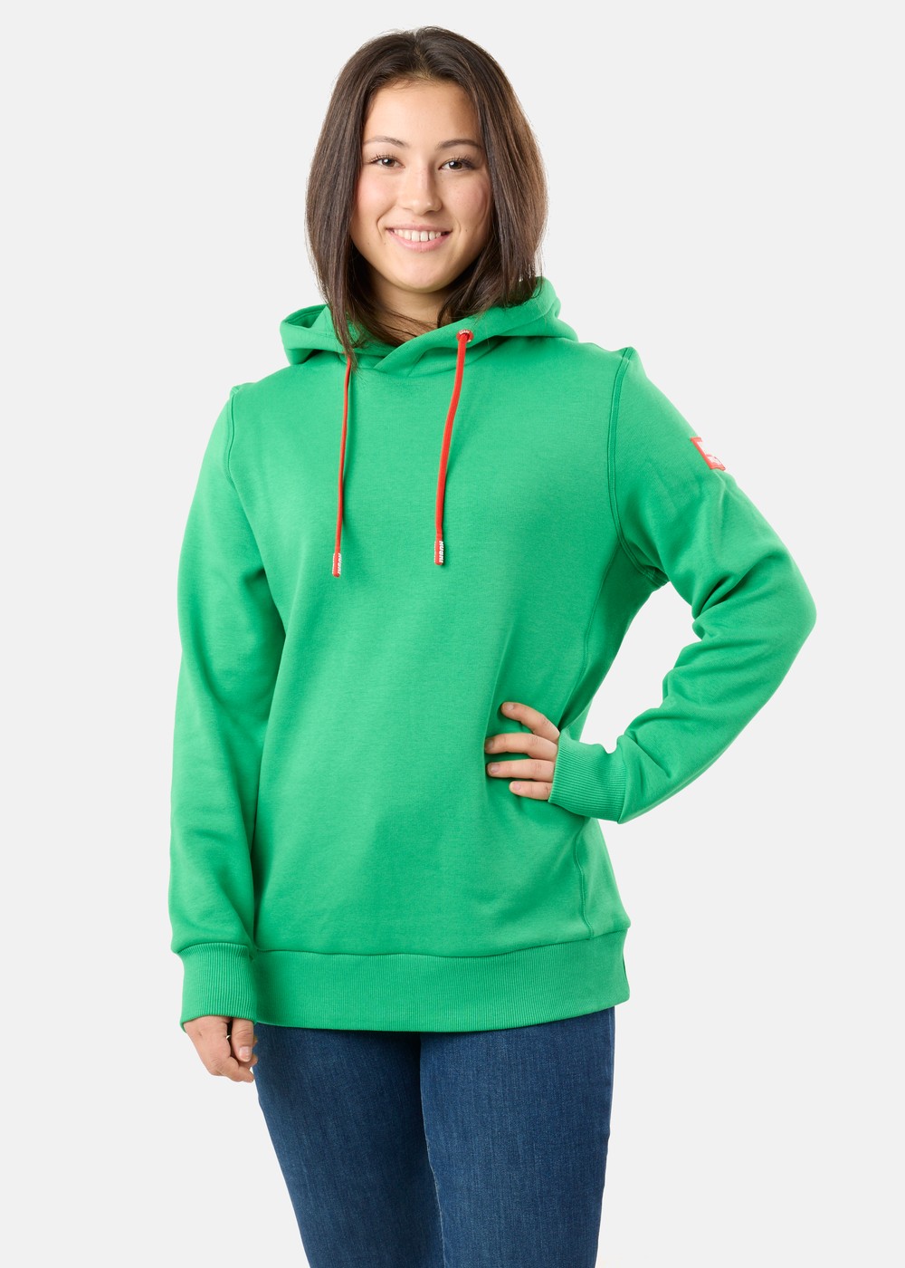 W Logo Hoody 2, Race Green, L, Hoodies | Dam - Kläder - Tröjor - Hoodies | Padelspecialisterna