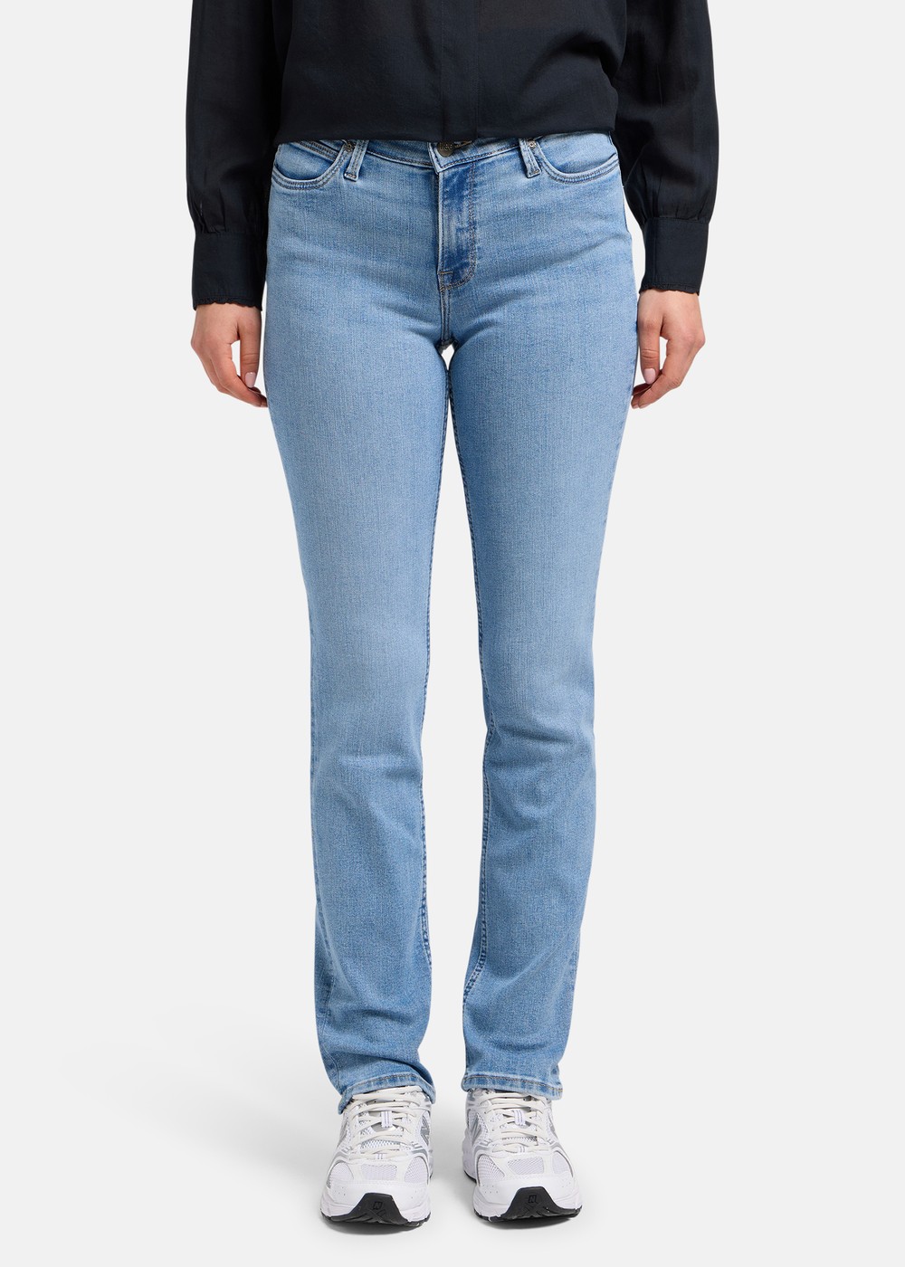 Marion_Straight Partly_Cloudy, Medium Denim, 30/31, Vardagsbyxor | Dam - Kläder - Byxor - Vardagsbyxor | Padelspecialisterna
