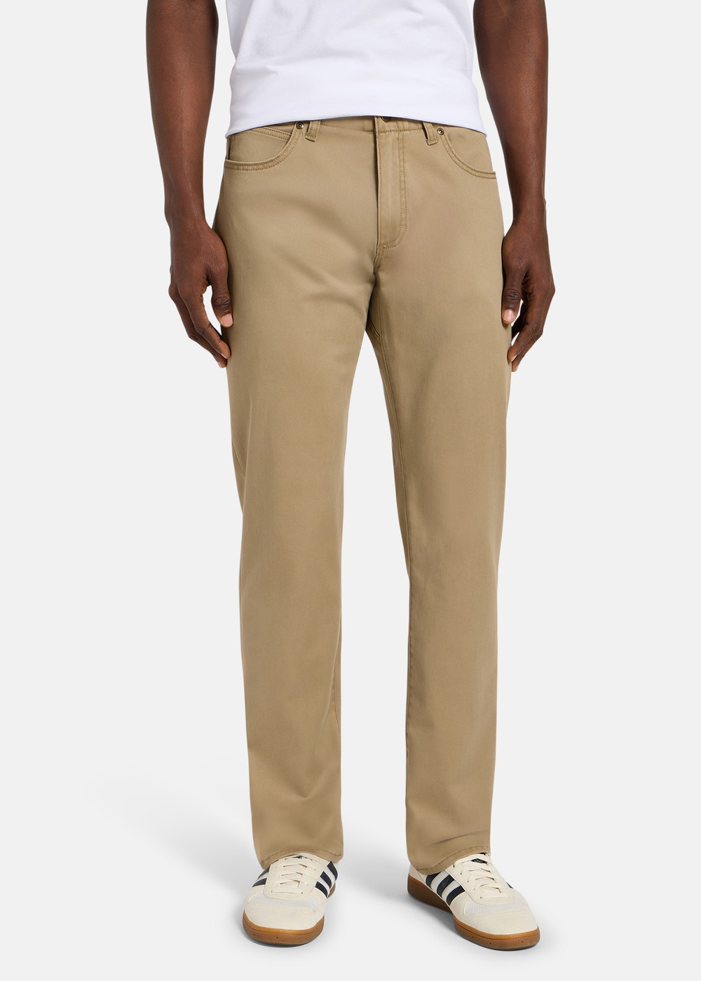 Straight_Fit_Mvp Oscar_Khaki, Camel, 38/32, Vardagsbyxor | Herr - Kläder - Byxor - Vardagsbyxor | Padelspecialisterna