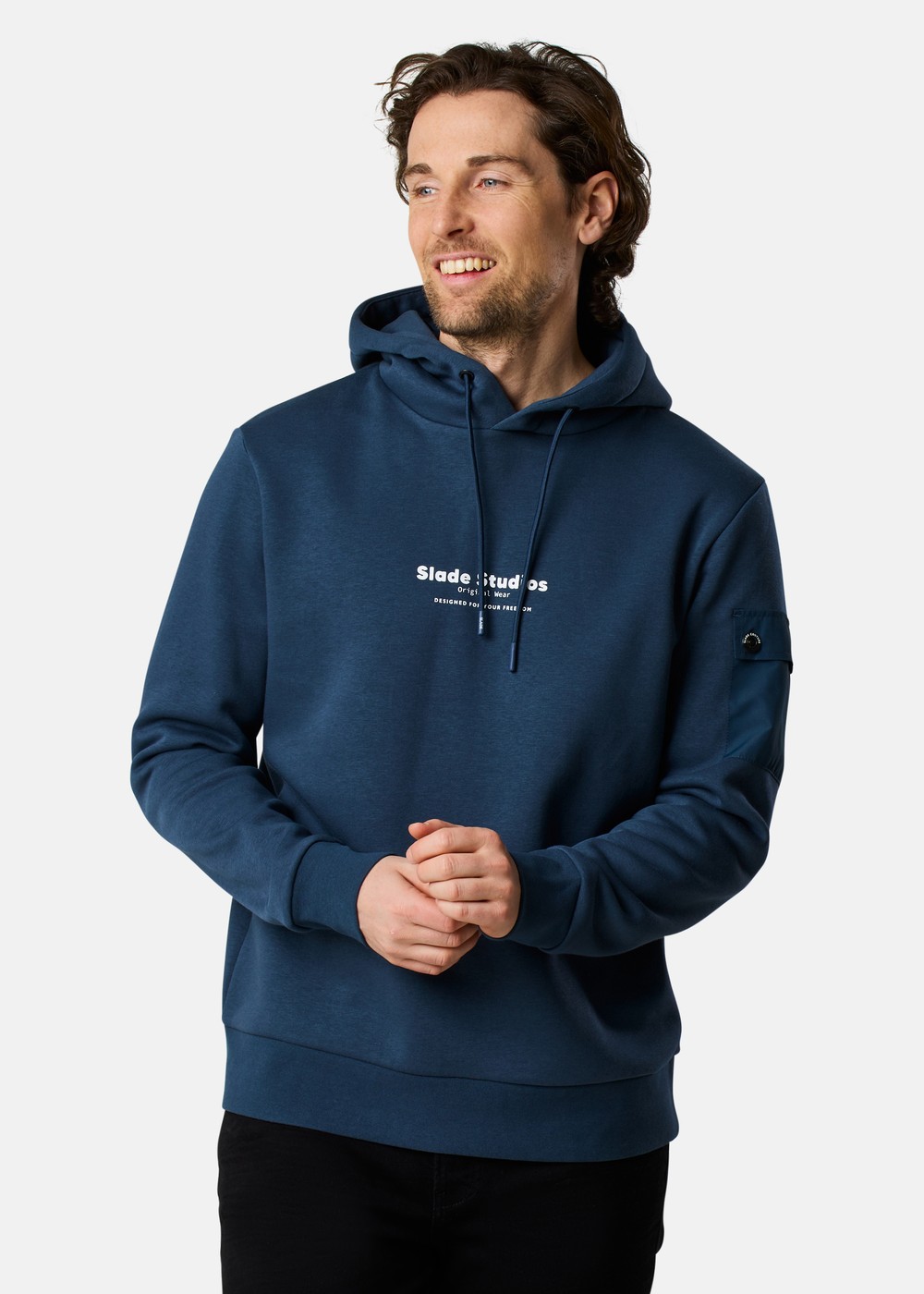 Slade Original Hood, Midnight Blue, Xl, Hoodies | Herr - Kläder - Tröjor - Hoodies | Padelspecialisterna