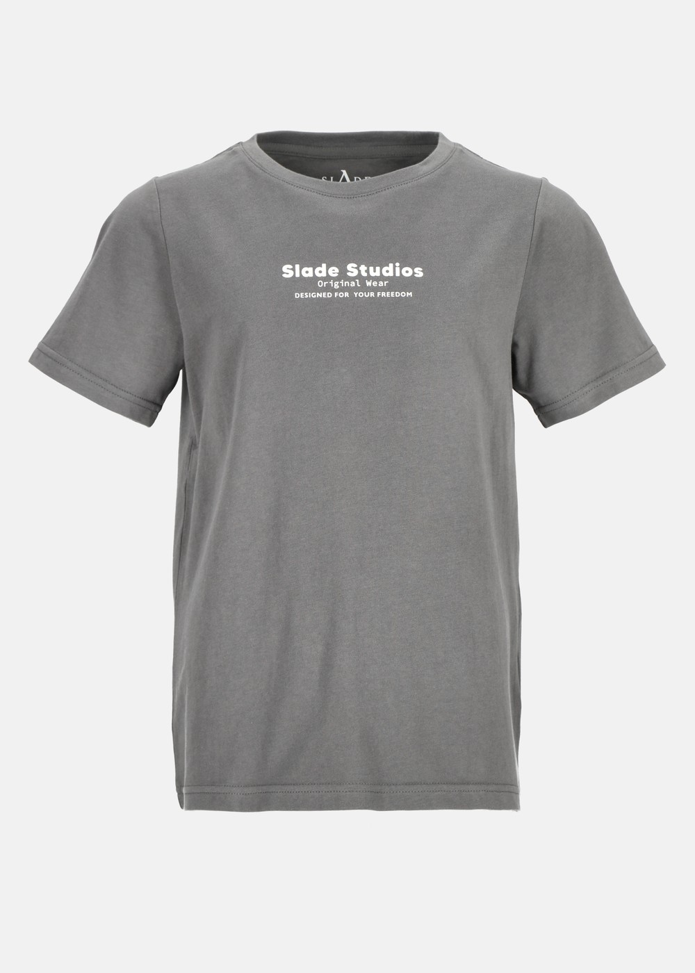 Slade Original Tee Jr, Tea Grey, 140, T-Shirts | Junior - Kläder - T-shirts | Padelspecialisterna