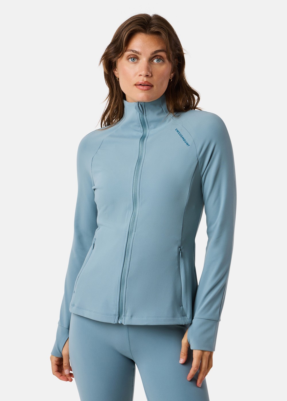 Move Full Zip Jacket W, Sage Green, 46, Träningsjackor | Dam - Kläder - Jackor - Träningsjackor | Padelspecialisterna