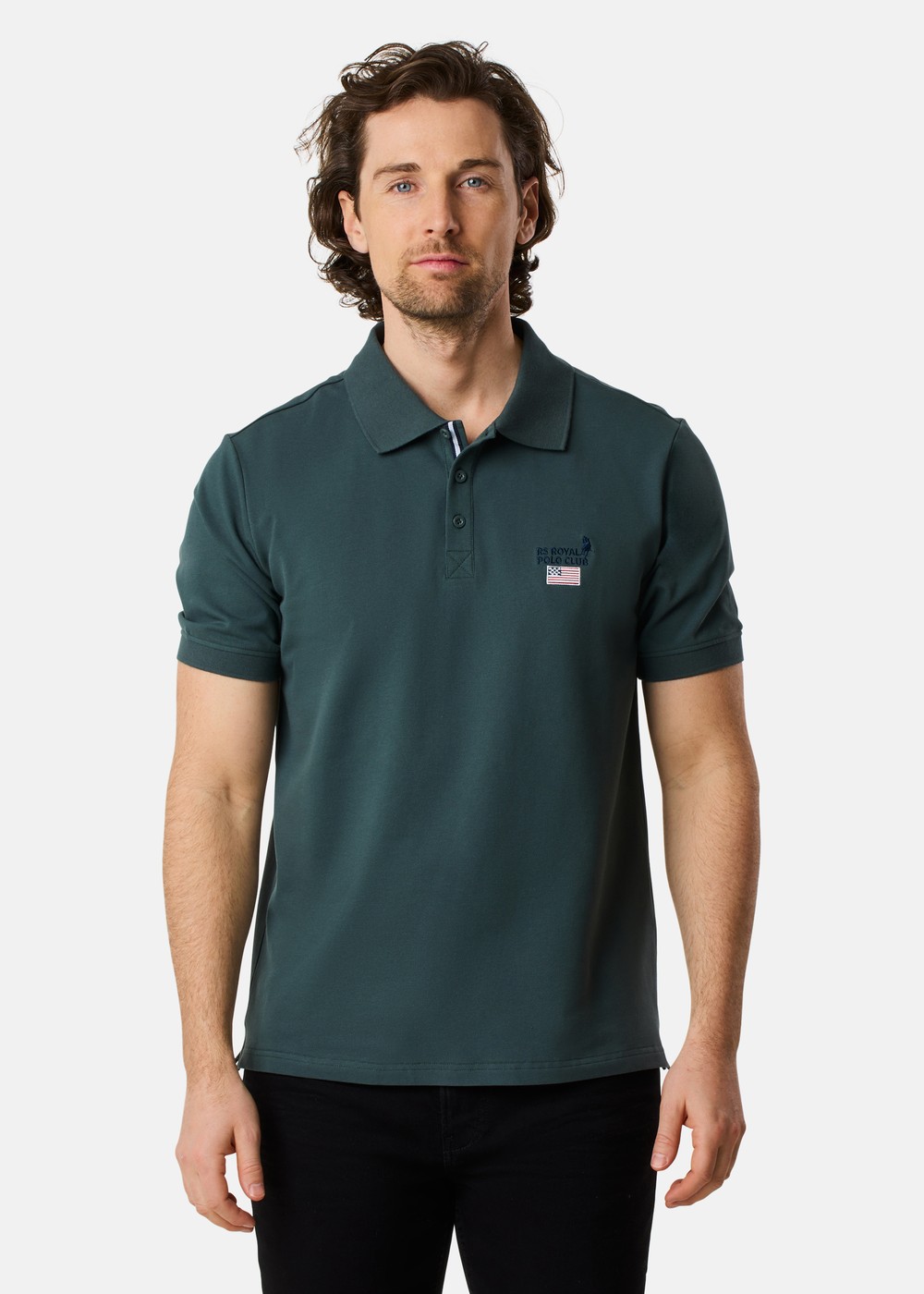 Rs Polo Pike, Sage Green, Xl, Piketröjor | Herr - Kläder - Piketröjor | Padelspecialisterna