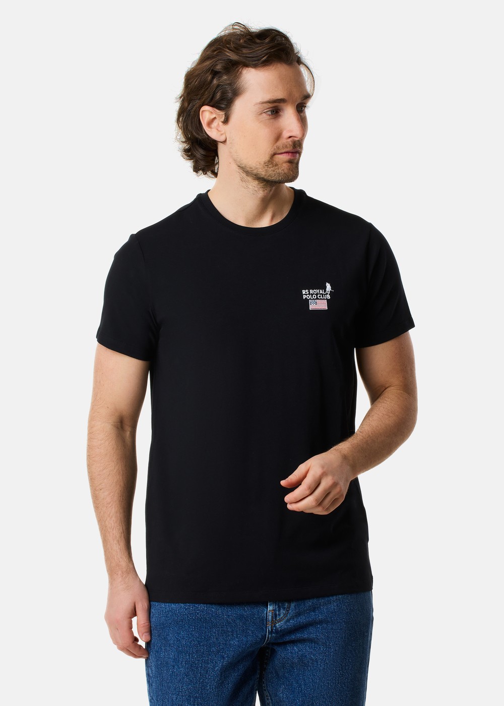 Rs Polo Crew Tee, Black, Xl, T-Shirts | Herr - Kläder - T-shirts | Padelspecialisterna