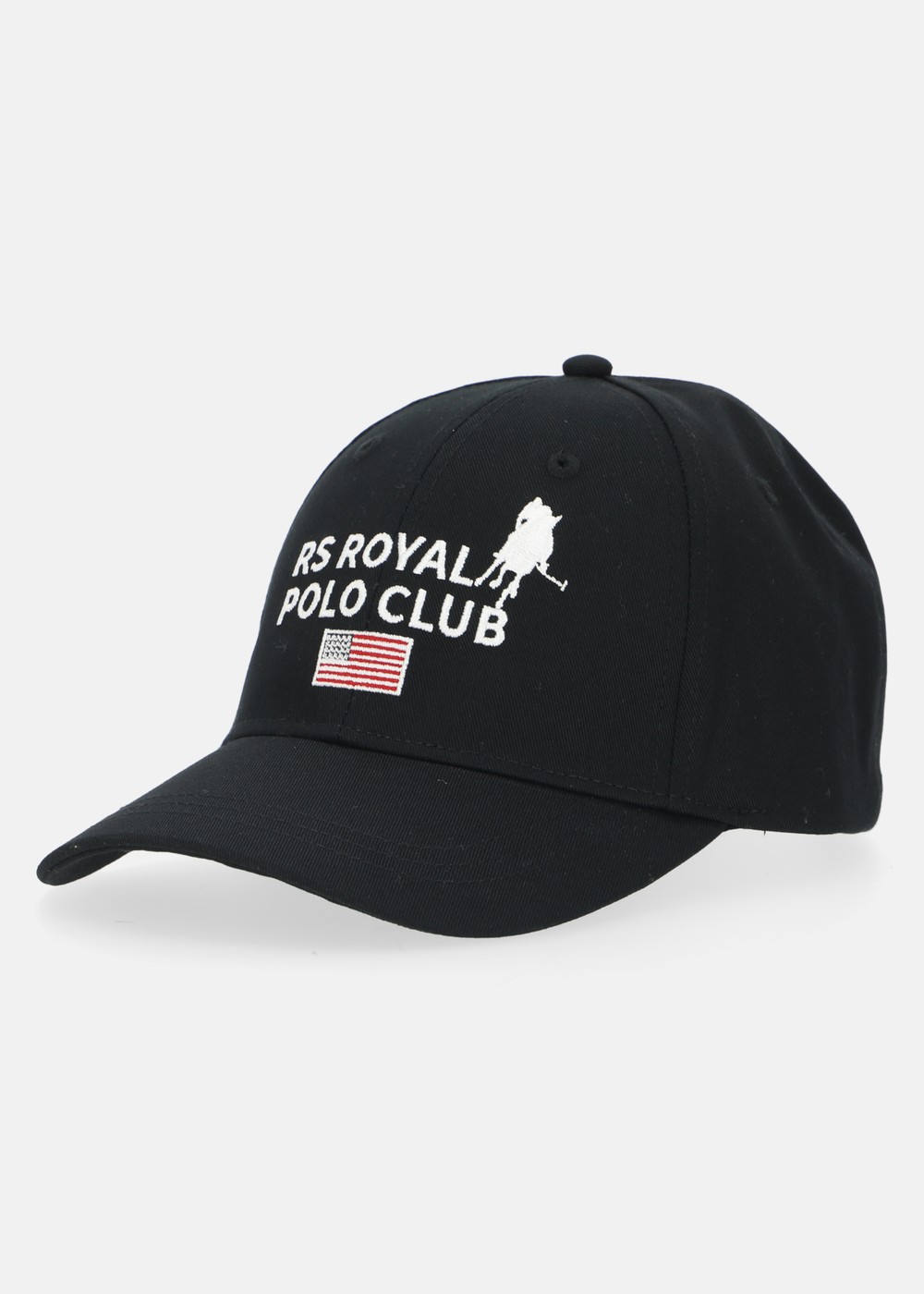 Rs Polo Cap, Black, Onesize, Träningstillbehör | Herr - Aktivitet - Träningskläder - Träningstillbehör | Padelspecialisterna