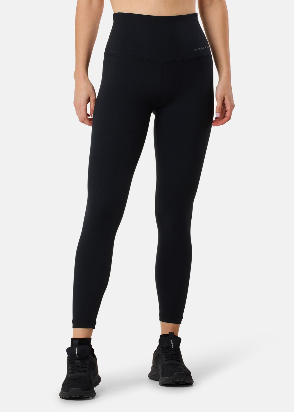 Core High Waist Tights Long W, Black, 42, Långa Tights | Dam - Kläder - Tights - Långa tights | Padelspecialisterna