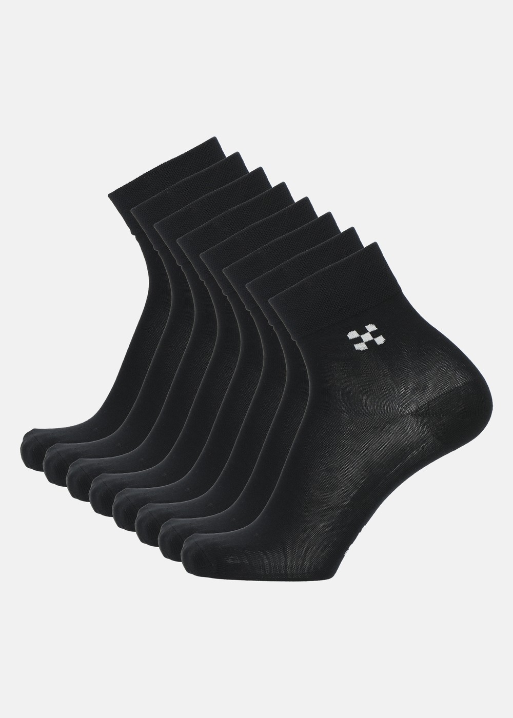 Sock 8-Pack, Black, 43-46, Strumpor | Sport & aktivitet - Friluftsliv - Vandringskläder - Strumpor | Padelspecialisterna