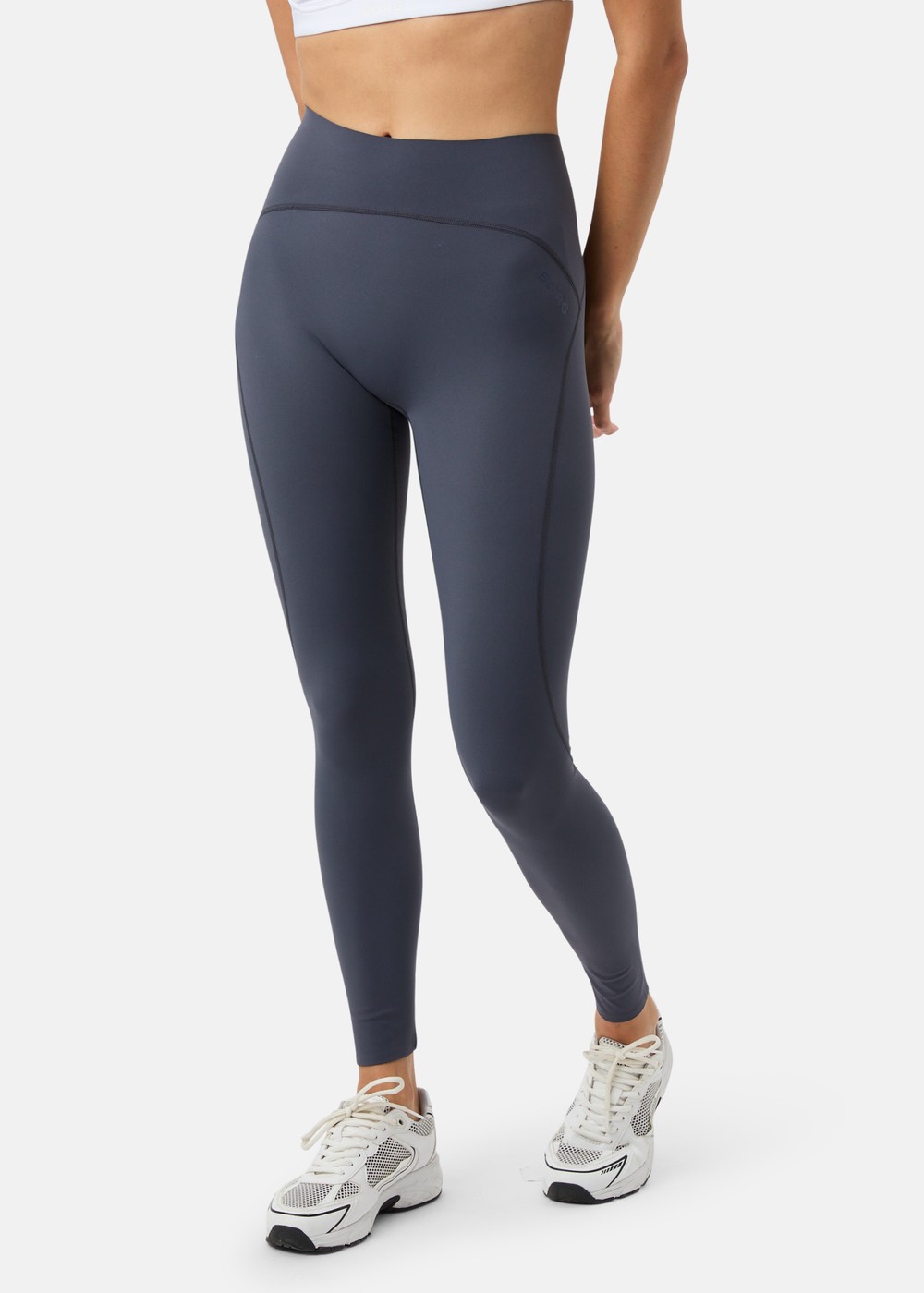 Borg Sleek Tights, Odyssey Gray, L,  Träningstights