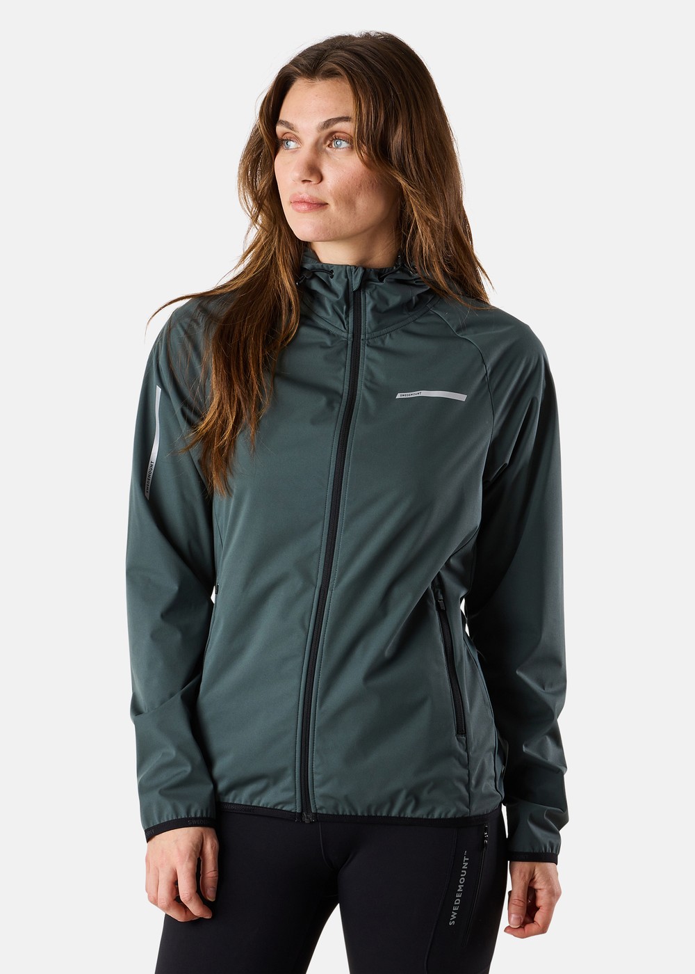 Ultra Light Running Jacket W, Dusty Green/Black, 44, Träningsjackor | Dam - Aktivitet - Träningskläder - Träningsjackor | Padelspecialisterna