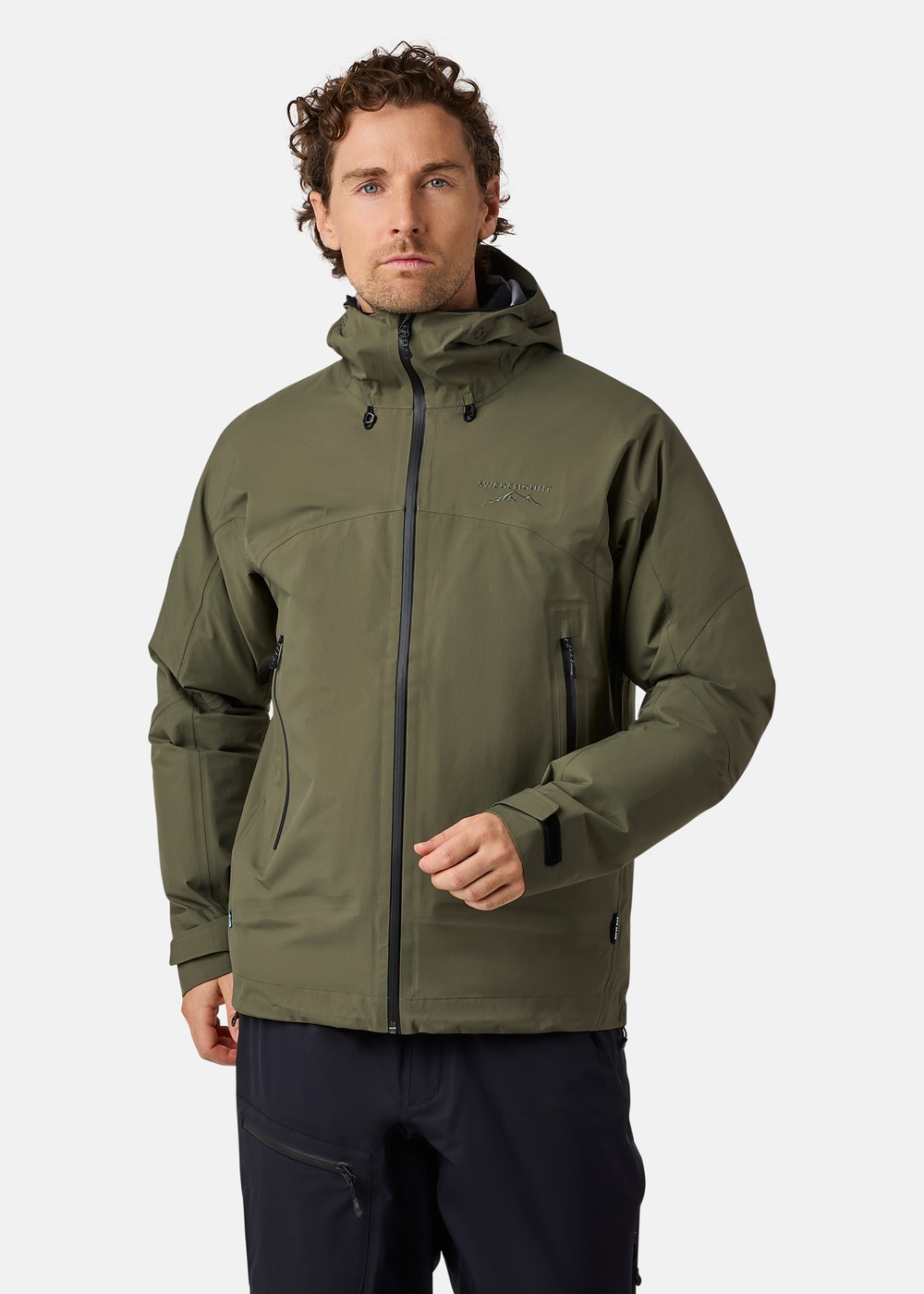 Himalaya Shell Jacket Ii, Olive, 2xl, Regnjackor | Herr - Kläder - Regnkläder - Regnjackor | Padelspecialisterna
