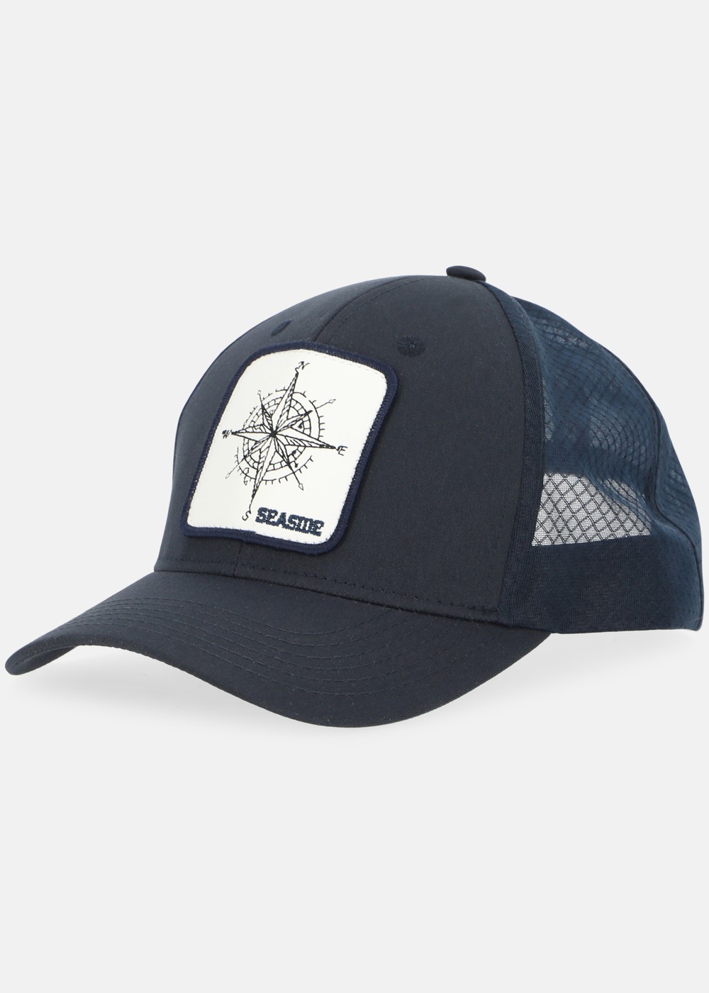 Seaside Trucker Cap, Dk. Navy Compass, Onesize, Träningstillbehör | Herr - Aktivitet - Träningskläder - Träningstillbehör | Padelspecialisterna