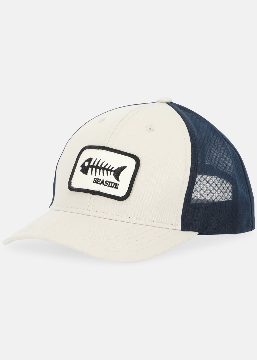 Seaside Trucker Cap, Khaki/Dk.Navy Sceleton, Onesize, Träningstillbehör | Herr - Aktivitet - Träningskläder - Träningstillbehör | Padelspecialisterna