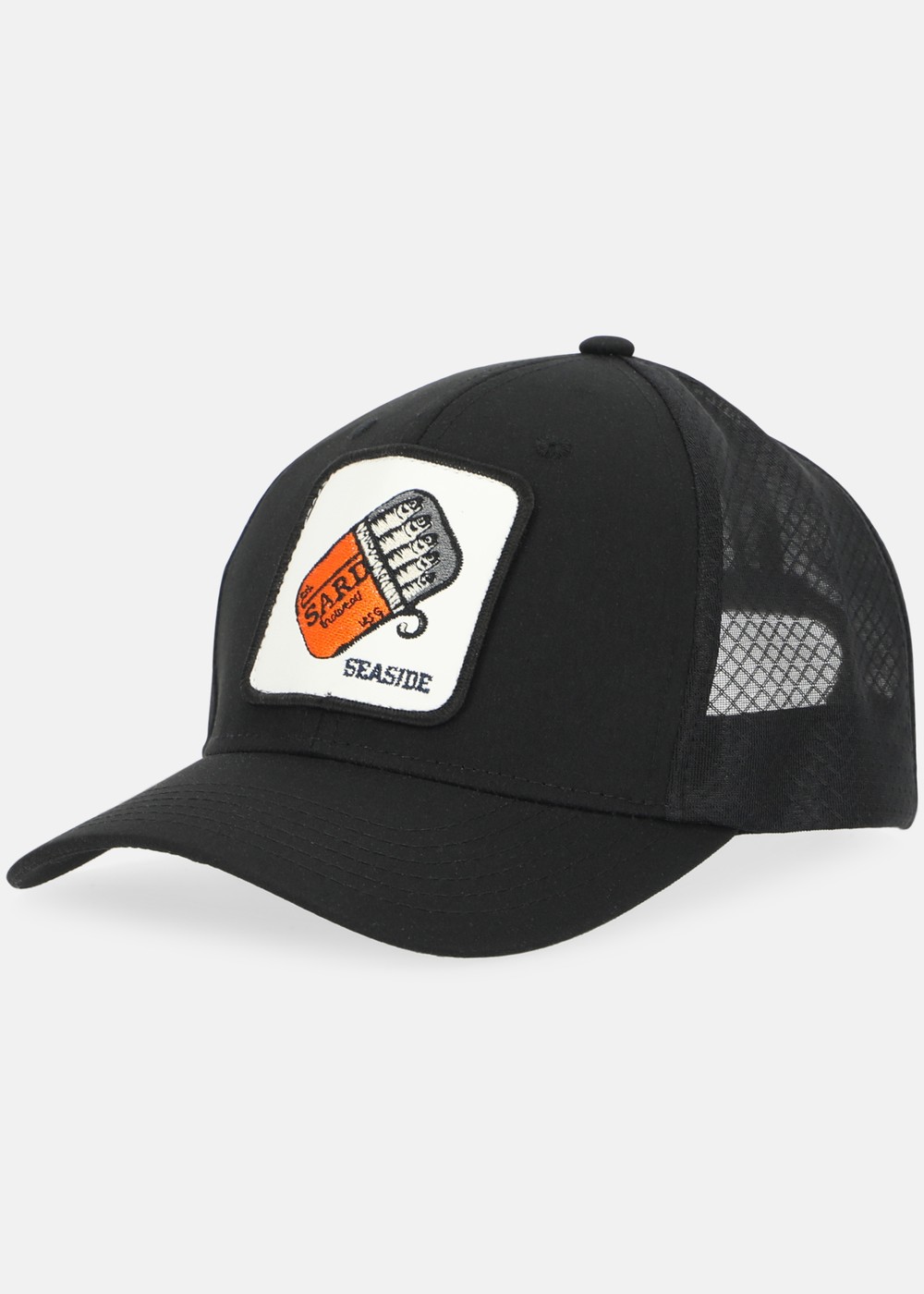 Seaside Trucker Cap, Black Sardine, Onesize, Träningstillbehör | Herr - Aktivitet - Träningskläder - Träningstillbehör | Padelspecialisterna