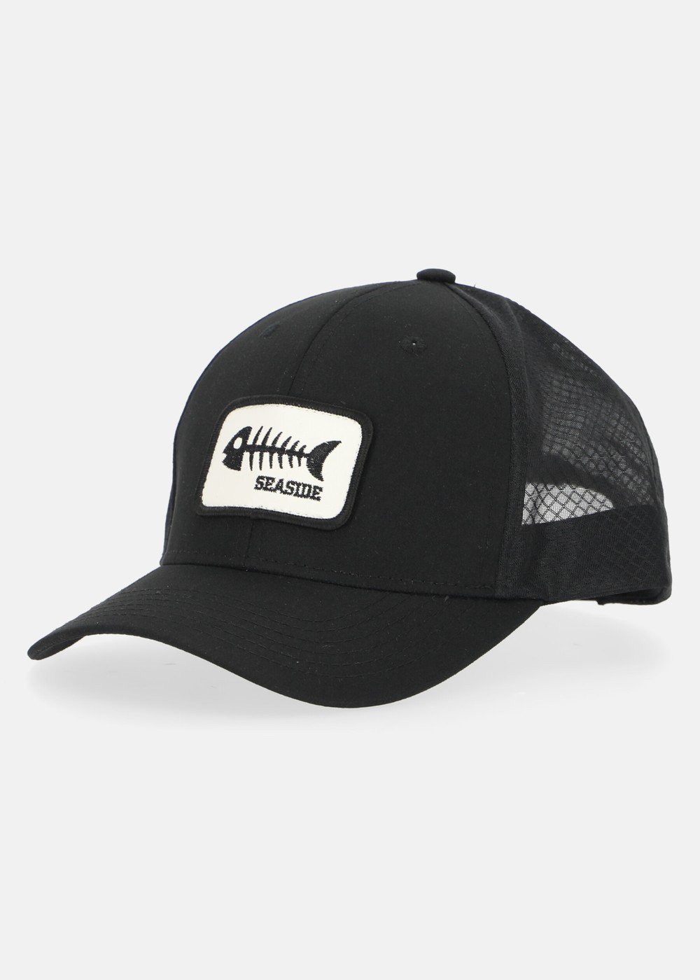 Seaside Trucker Cap, Black Sceleton, Onesize, Träningstillbehör | Herr - Aktivitet - Träningskläder - Träningstillbehör | Padelspecialisterna