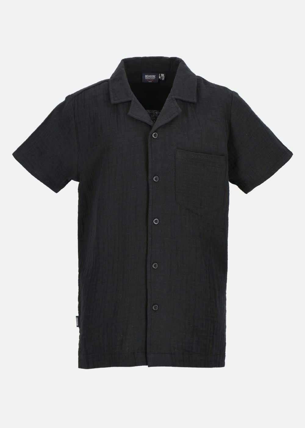 Max Shirt Jr, Black, 160, Kortärmade Skjortor | Mode - Skjortor - Kortärmade skjortor | Padelspecialisterna
