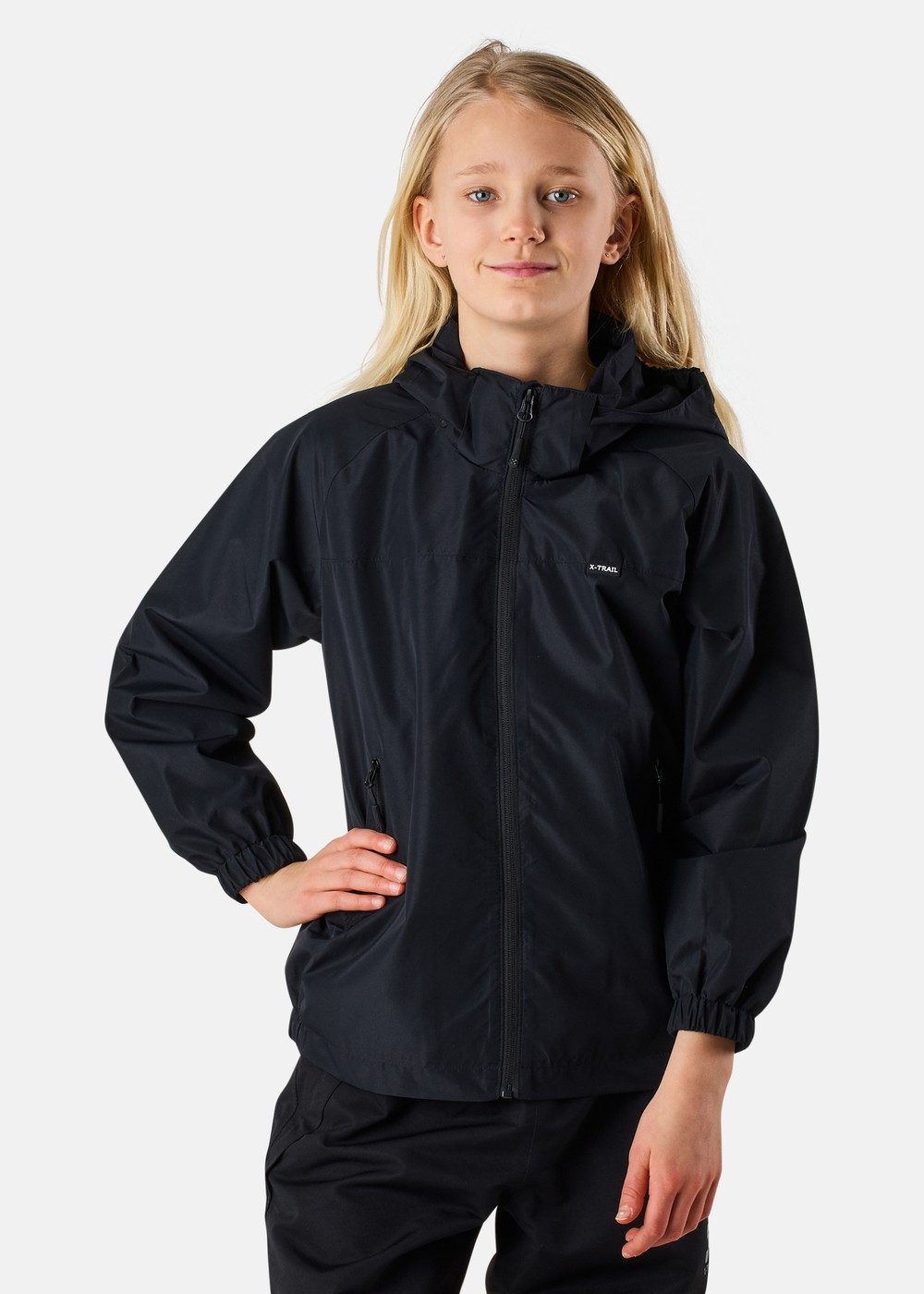 Aspen Wind Jacket Jr, Black, 150, Vårjackor | Junior - Kläder - Jackor - Vårjackor | Padelspecialisterna