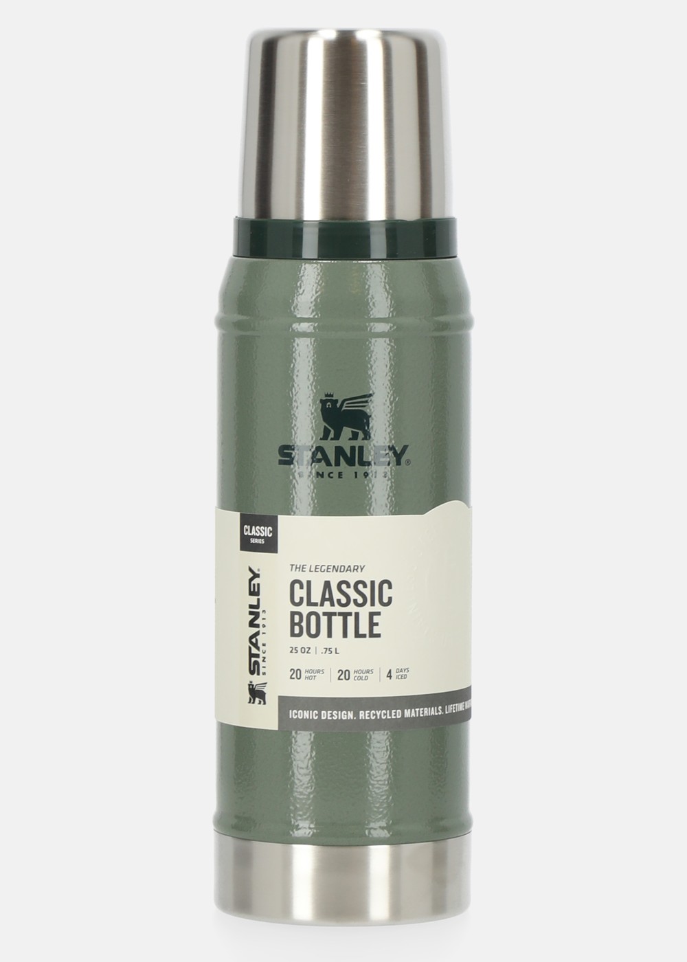 The Legendary Classic Bottle 0, Hammertone Green, Onesize, Termos Och Flaskor | Sport & aktivitet - Friluftsliv - Camping - Termos och flaskor | Padelspecialisterna
