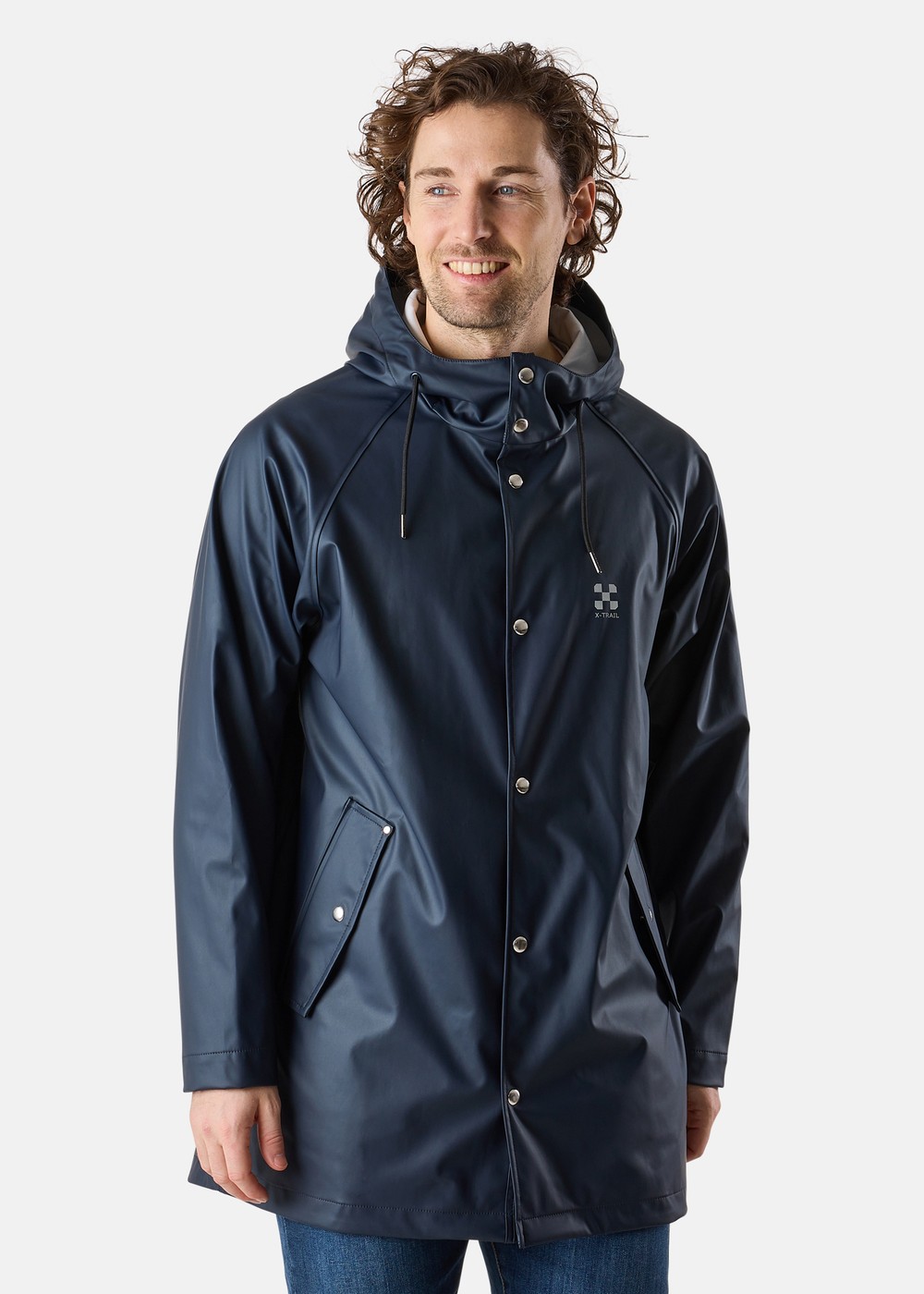 Rain Coat, Navy, Xs, Vårjackor | Herr - Kläder - Jackor - Vårjackor | Padelspecialisterna