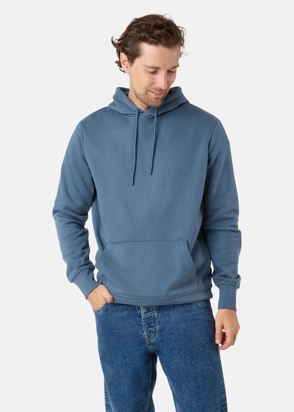 College Hood, Steel Blue, Xl, Hoodies | Herr - Kläder - Tröjor - Hoodies | Padelspecialisterna