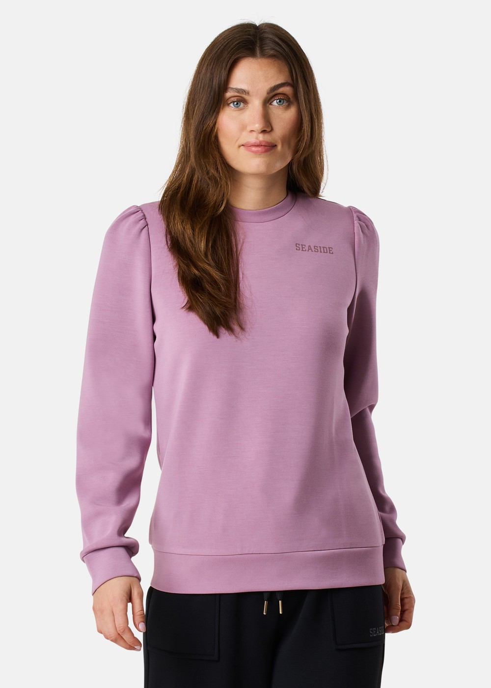Lounge Relax Crewneck W, Pale Mauve, 46, Skjortor | Dam - Kläder - Piketröjor & Skjortor | Padelspecialisterna