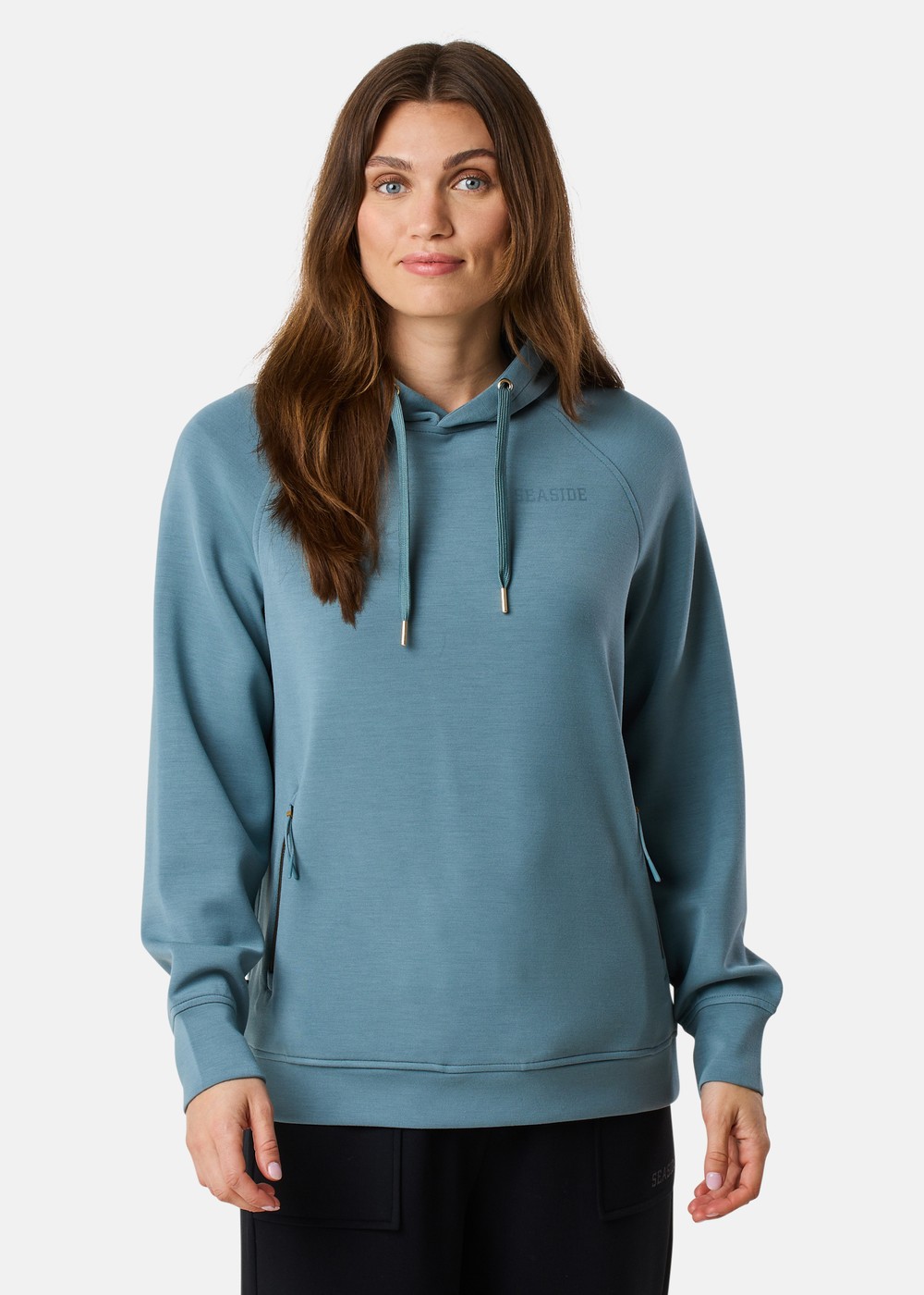 Lounge Relax Hood W, Midnight Green, 42, Hoodies | Dam - Kläder - Tröjor - Hoodies | Padelspecialisterna