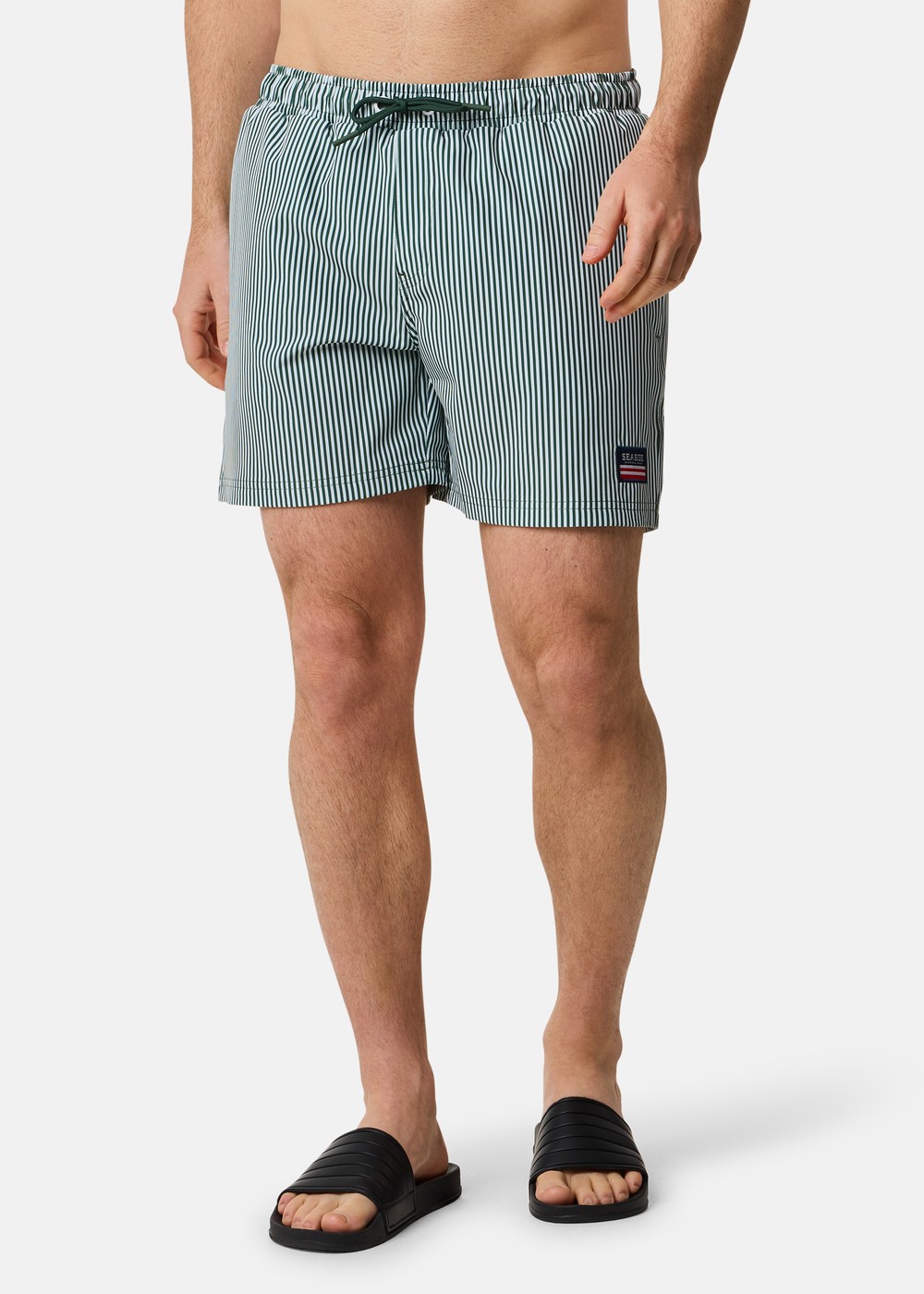 Pacific Stretch Beach Shorts, Olive Stripe, Xl, Badkläder | Sport & aktivitet - Sommar & Hav - Bad - Badkläder | Padelspecialisterna